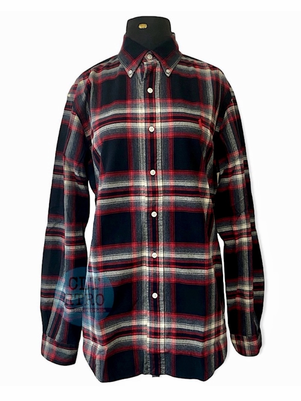 vtg Ralph Lauren • Plaid Button Down • S (46)